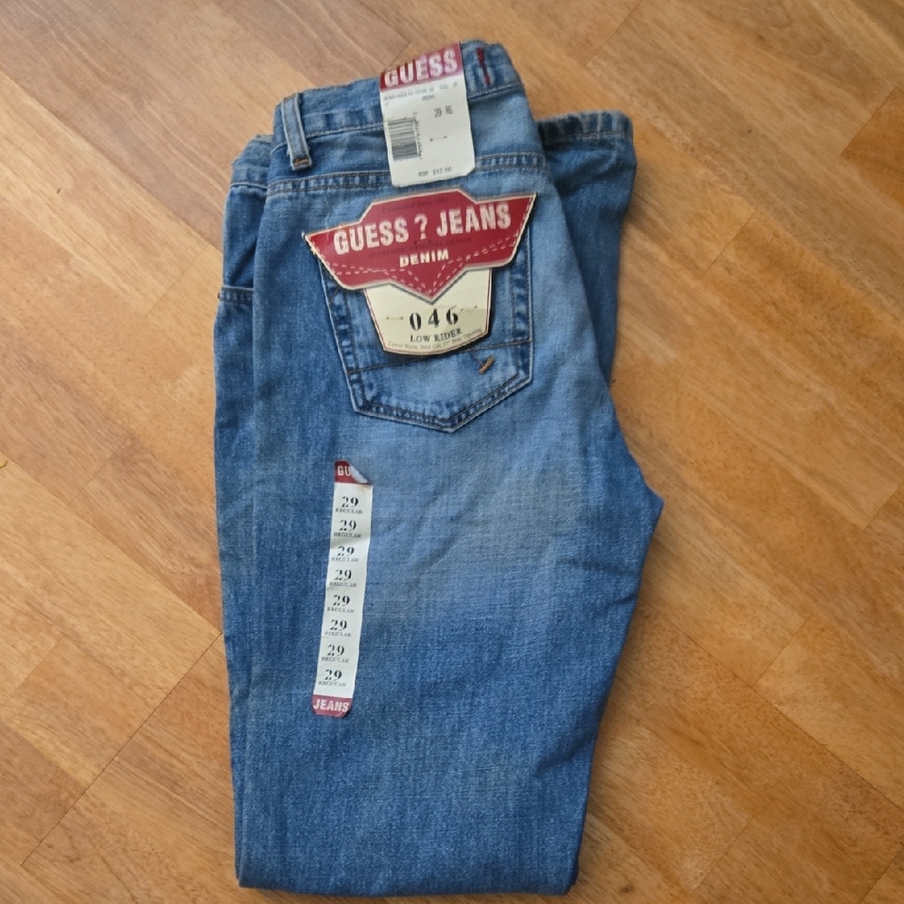 GUESS Men's Low rider Jeans Size 29R